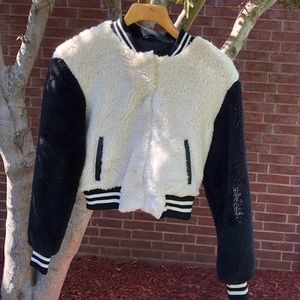 Rue21 Fluffy Bomber Jacket